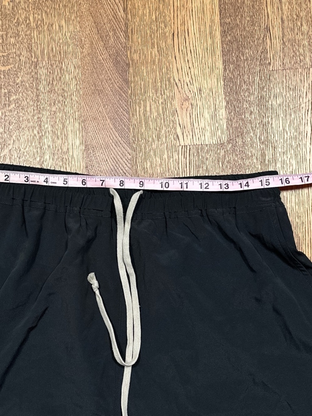 Rick Owens FW23 Luxor Drawstring Drop Crotch Cropped Pants Silk Blend Womens 10 - Picture 10 of 14